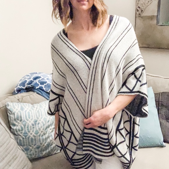 Vero Moda Sweaters - Wrap Poncho by Vero Moda